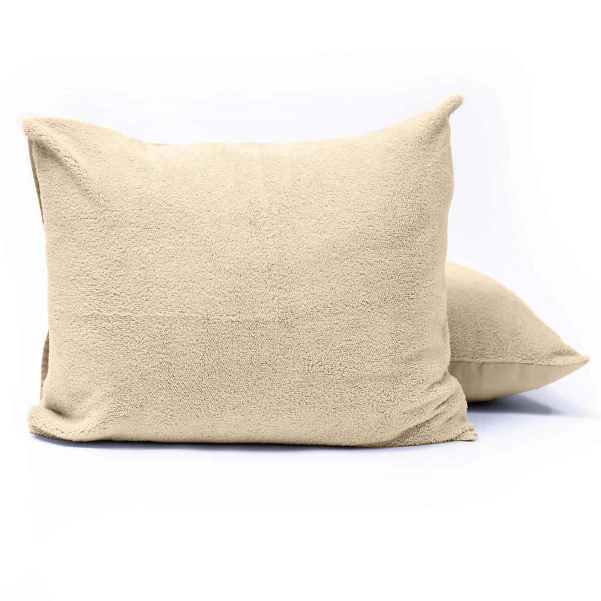 Zelesta Teddy Pillowcase Set Of 2 - Taupe