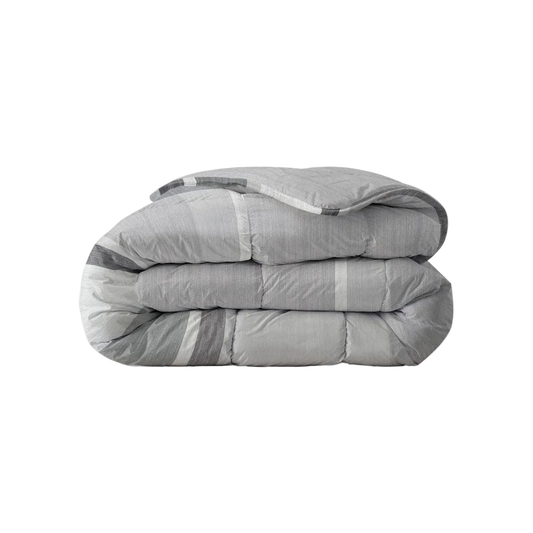 Zelesta Everyday Design Summer Duvet - Abstract styled on a neatly made bed in a modern bedroom