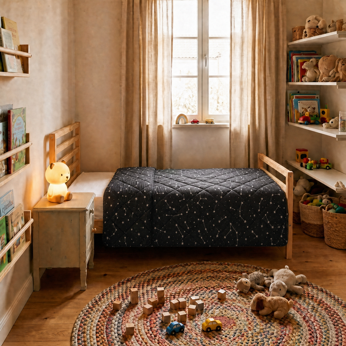 Zelesta Comfort Glow in the Dark Dekbed - Onder de sterren