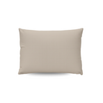 Zelesta Comfort Uni Pillowcase Set Of 2 - Warm Sand in Warm Sand, laid flat on a white background
