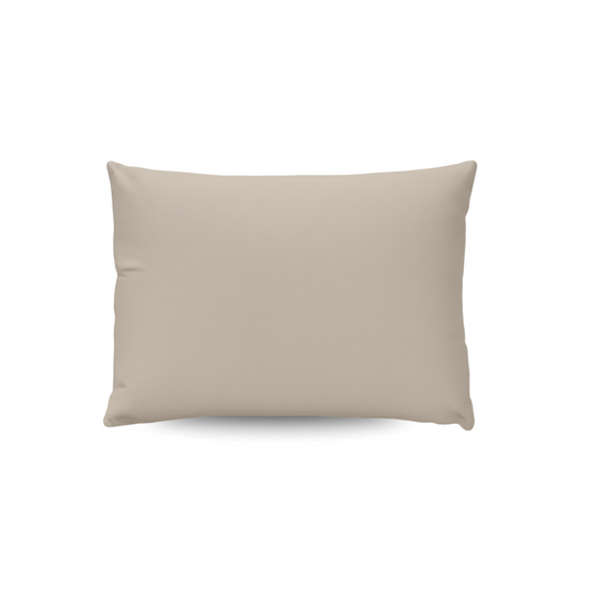 Zelesta Comfort Uni Pillowcase Set Of 2 - Warm Sand in Warm Sand, laid flat on a white background