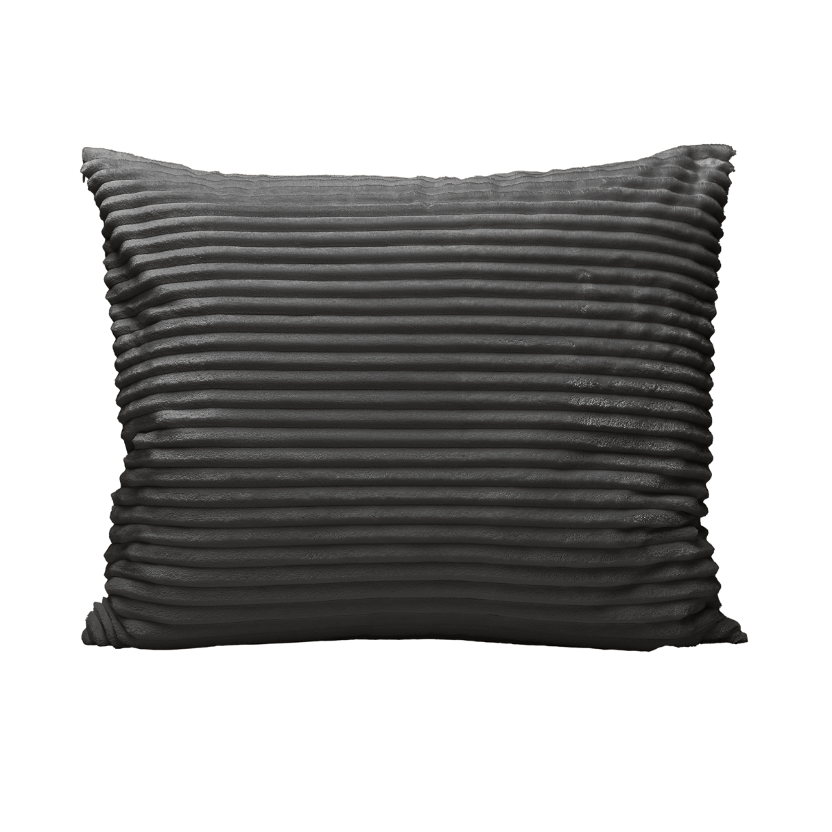 Zelesta Special Teddy Groove Kussensloop Set van 2 - Antraciet