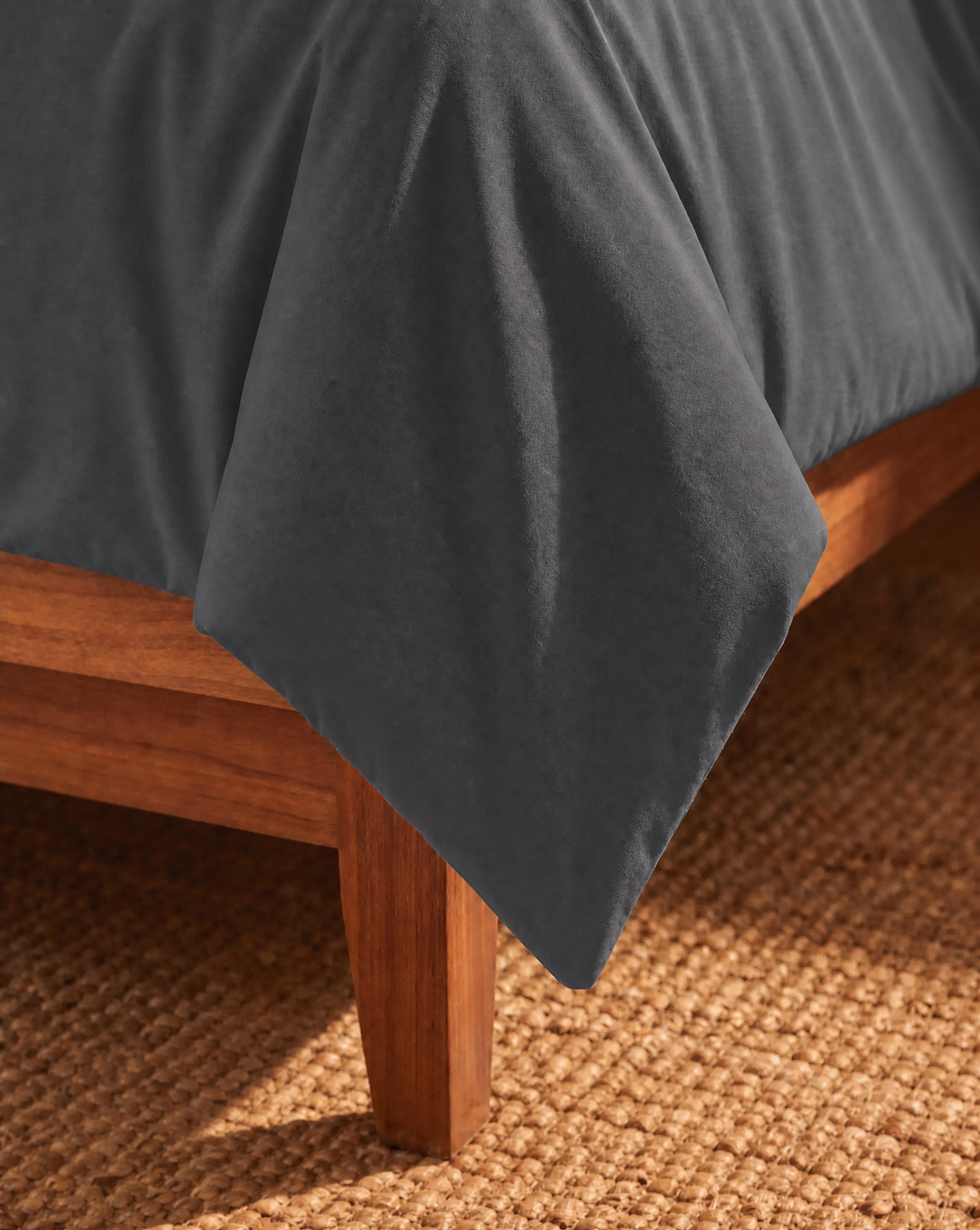 Zelesta Comfort Duo Seamless Duvet - Grey & Anthracite