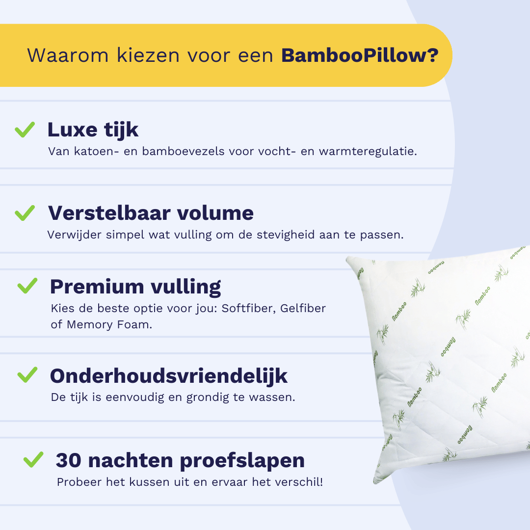 Zelesta Bamboo Pillow 60X70Cm image