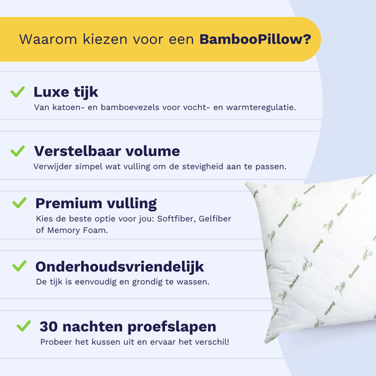 Zelesta Bamboo Pillow 60X70Cm image