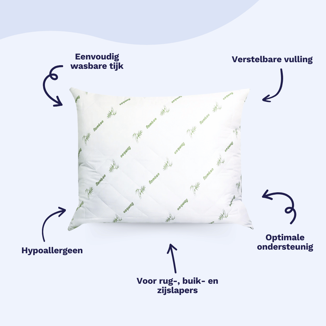 Zelesta Bamboo Pillow 60X70Cm image