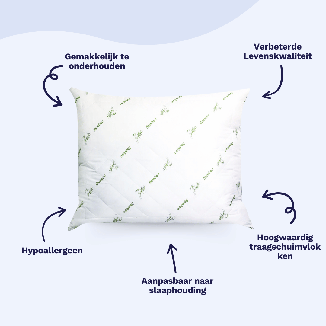 Zelesta Bamboo Pillow 80X80Cm image