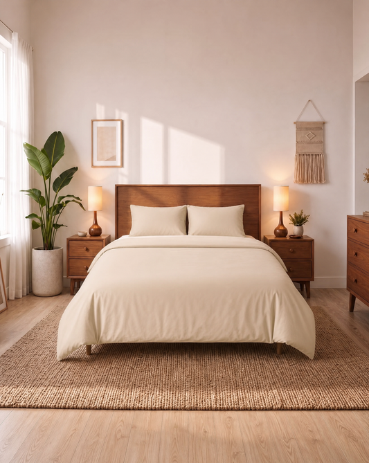 Couette Zelesta Comfort Uni Sans Coutures - Beige