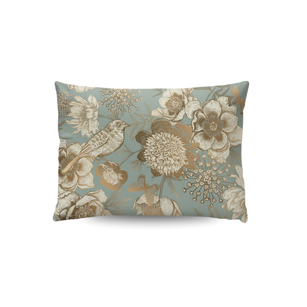 Zelesta Comfort Design Pillowcase Set Of 2 - Botanic Chic in Botanic Chic, laid flat on a white background