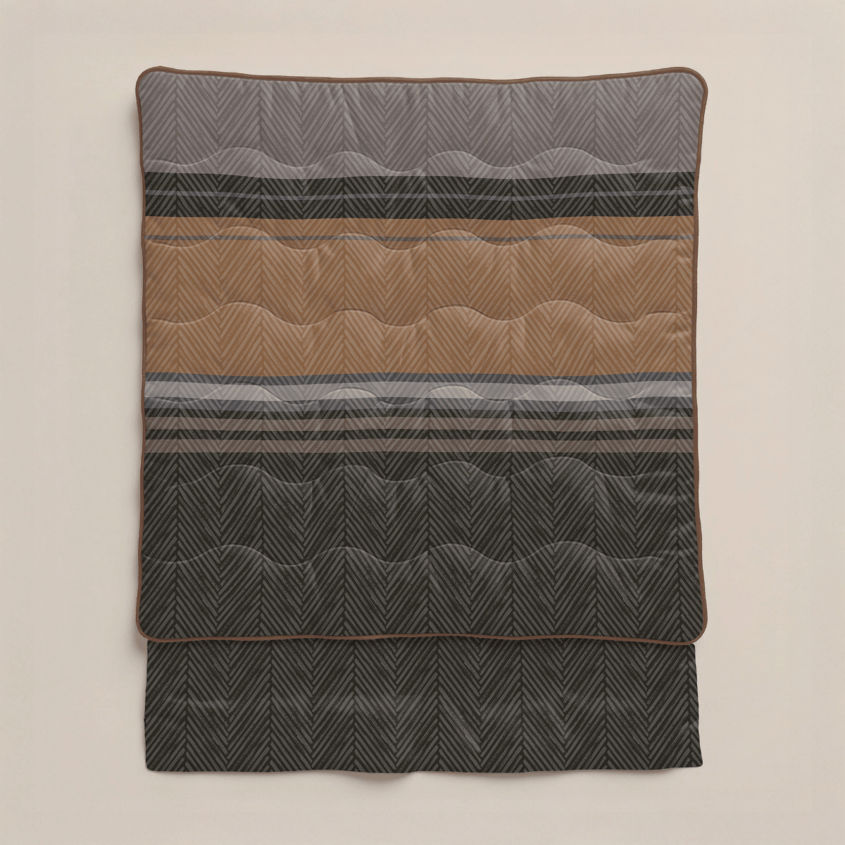 Zelesta Comfort Design Duvet - Brown Stripes image