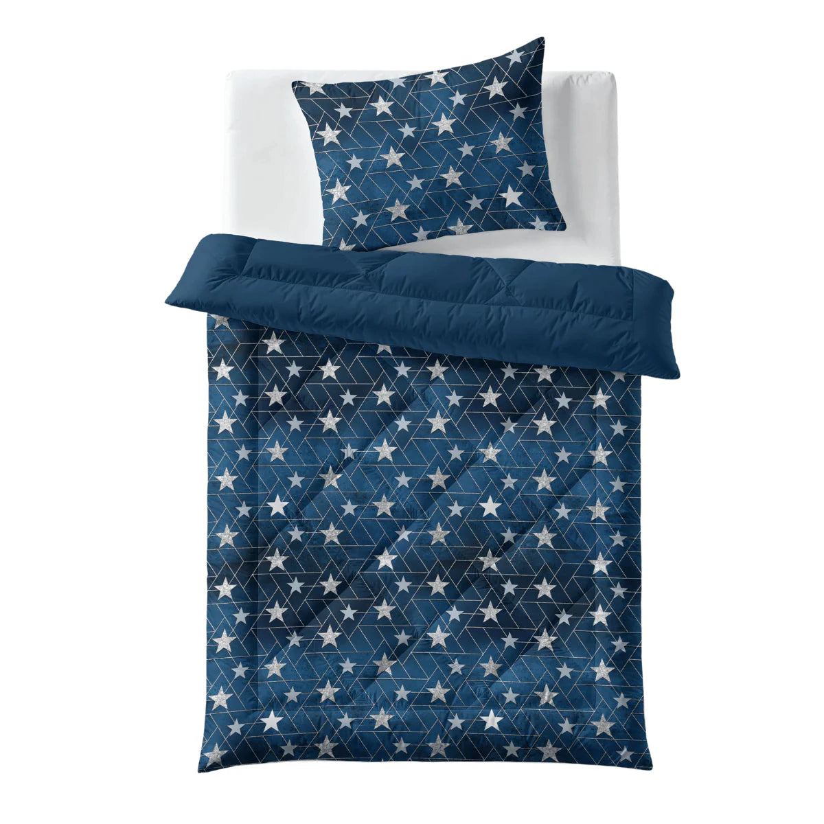 Zelesta Comfort Kids Couette - Étoiles argentées