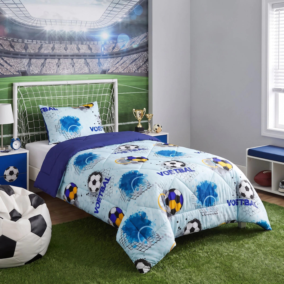 Zelesta Comfort Kids Couette - Rêve de football