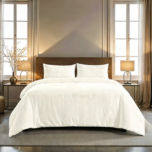 Zelesta Pure Uni Seamless Cotton Duvet - Cloud Dancer