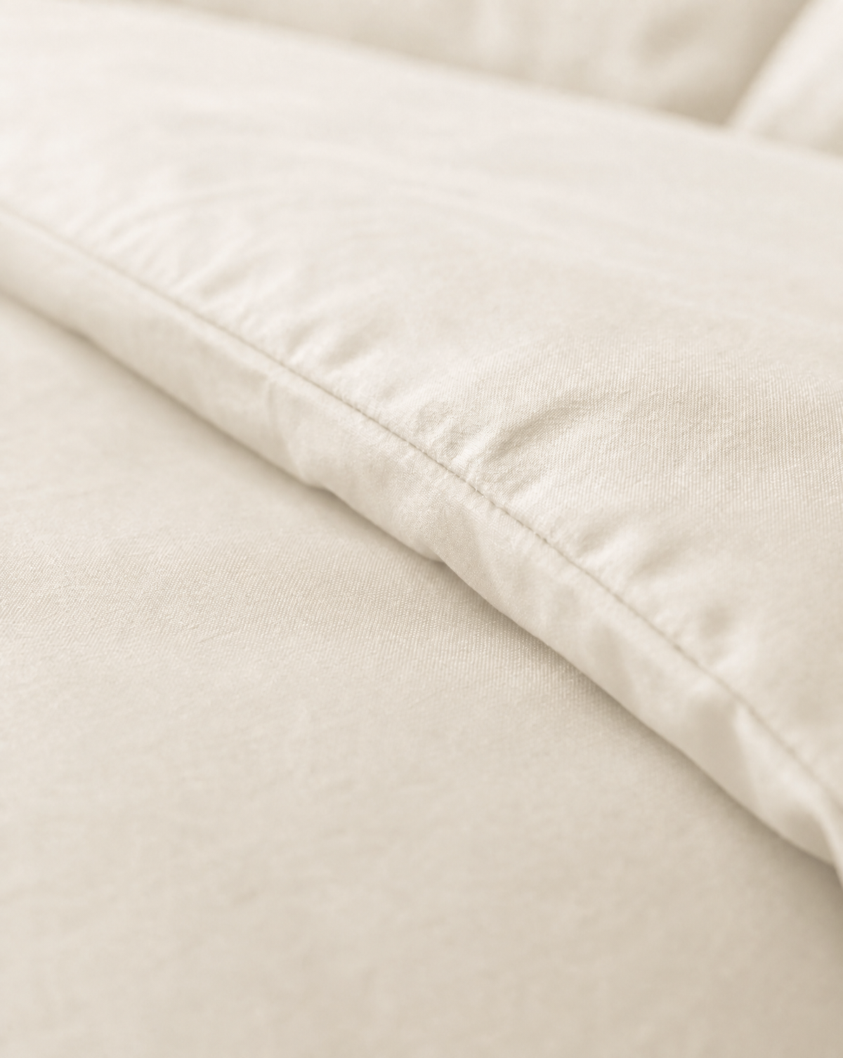 Zelesta Pure Uni Naadloos Katoenen Dekbed - Cloud Dancer