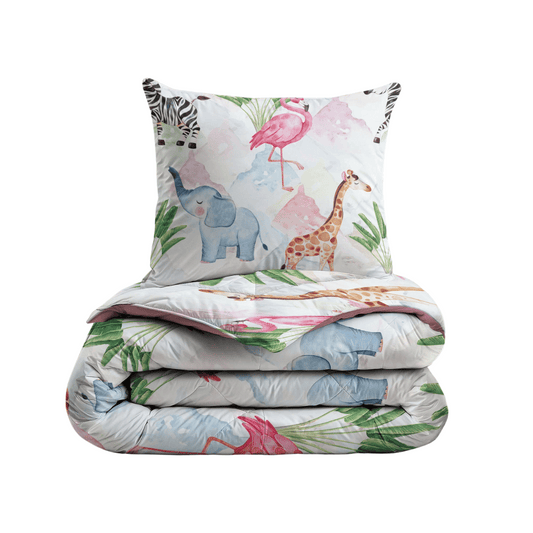 Couette Zelesta Comfort Kids - Animaux colorés