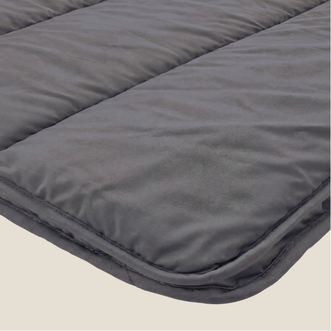 Zelesta Comfort Uni Couette Été - Gris pierre
