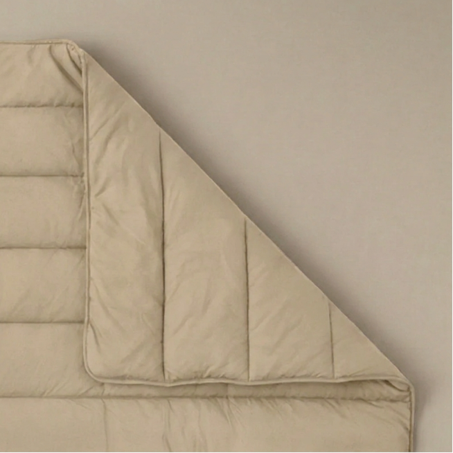 Zelesta Comfort Uni Couette Été - Sable chaud
