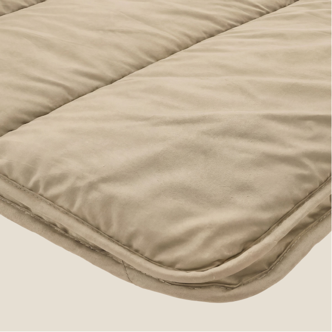Zelesta Comfort Uni Couette Été - Sable chaud