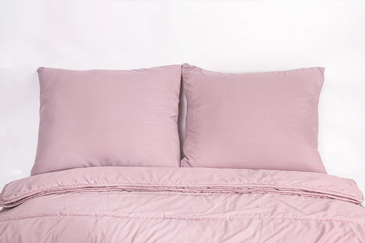 Zelesta Comfort Uni 4-seizoenen dekbed - Oudroze