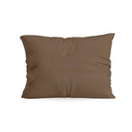 Zelesta Comfort Uni Taies d'oreiller Lot de 2 - Mokka