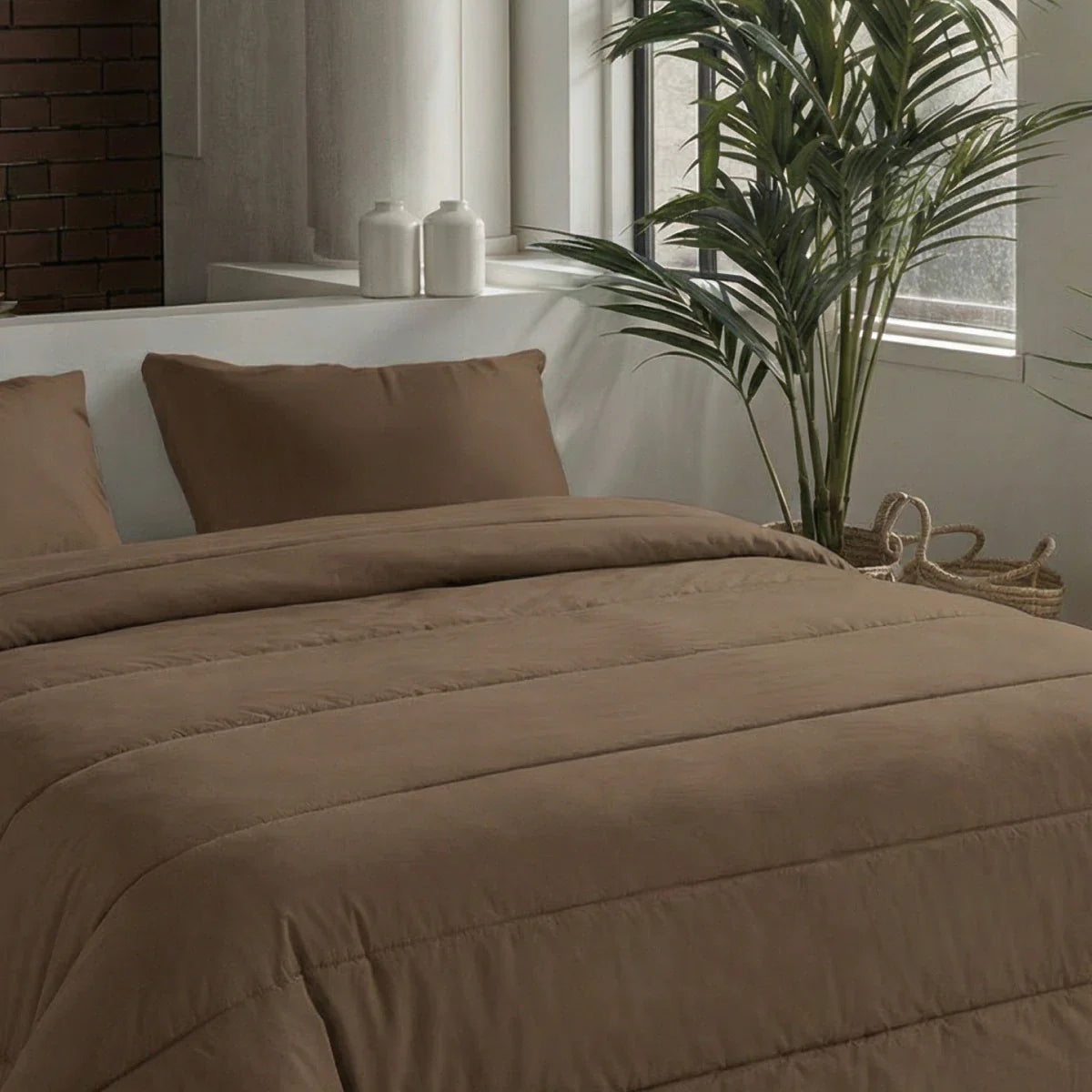Zelesta Comfort Uni Couette Été - Moka