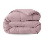 Zelesta Comfort Uni Couette - Rose poussiéreux
