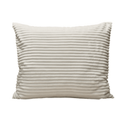 Zelesta Special Teddy Groove Taies d'oreiller Lot de 2 - Blanc cassé