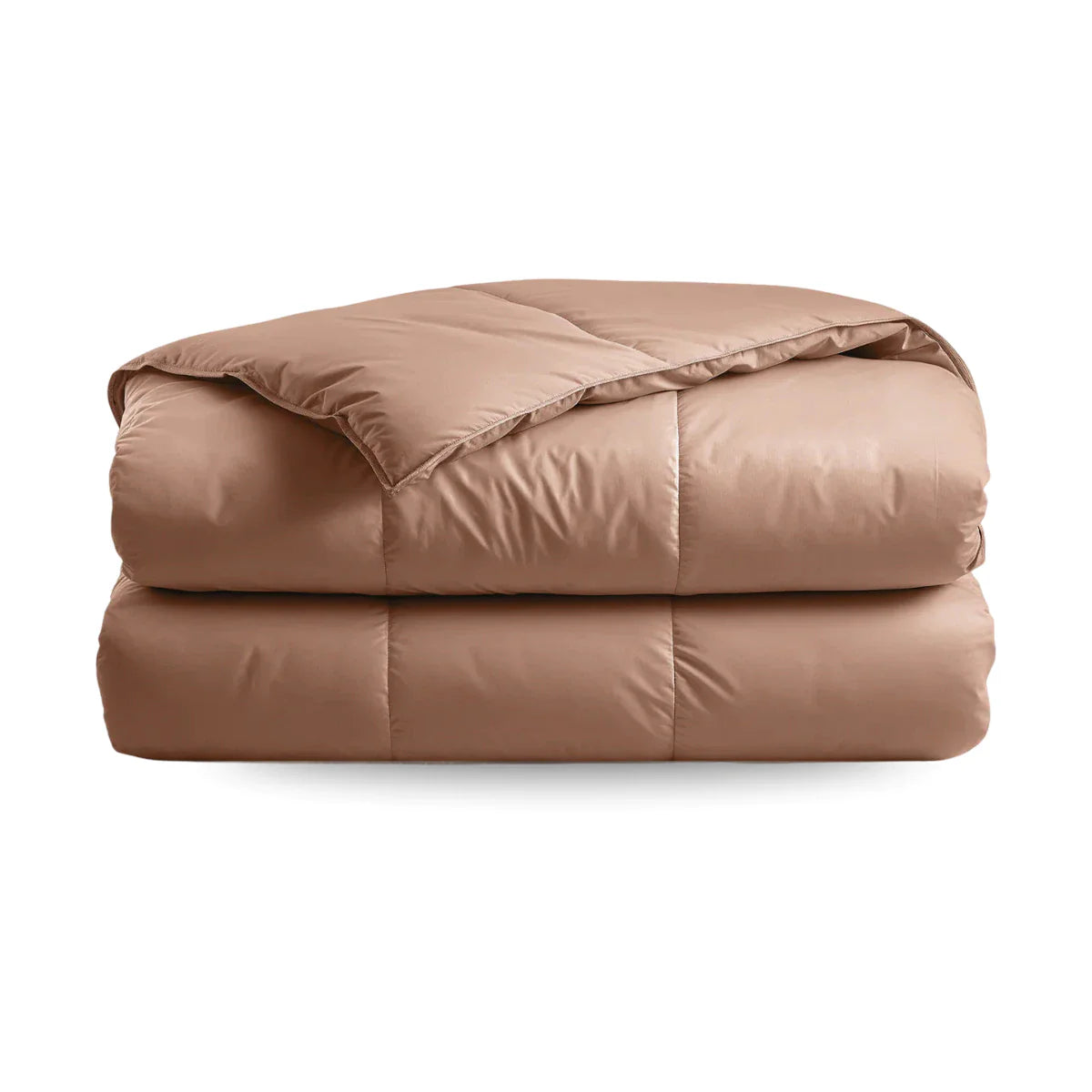 Zelesta Deluxe Uni Satijn Katoenen Zomerdekbed - Aarderood