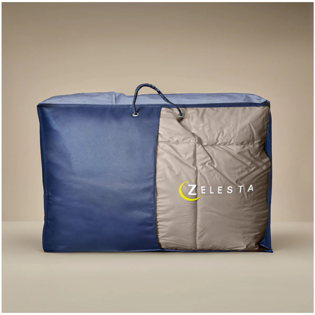 Zelesta Deluxe Uni Satin Cotton Summer Duvet - Walnut Brown