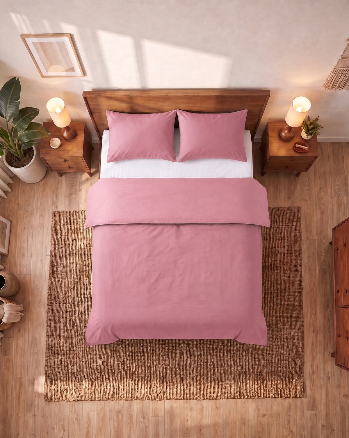 Zelesta Comfort Uni Seamless Duvet - Dusty Pink
