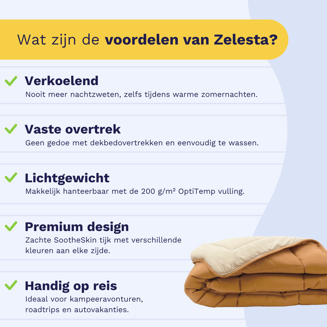 Zelesta Everyday Uni Summer Duvet in Bronze Brown & Linen, neatly folded on a white background showing the soft bronze brown & linen microfiber fabric