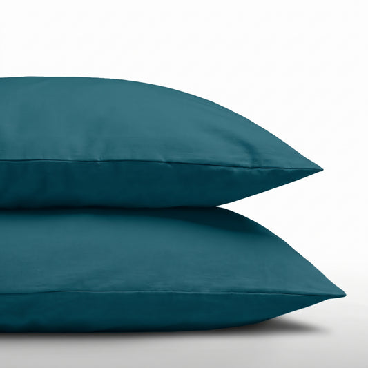 Zelesta Everyday Unie Taies d'Oreiller - Set de 2 - Minuit