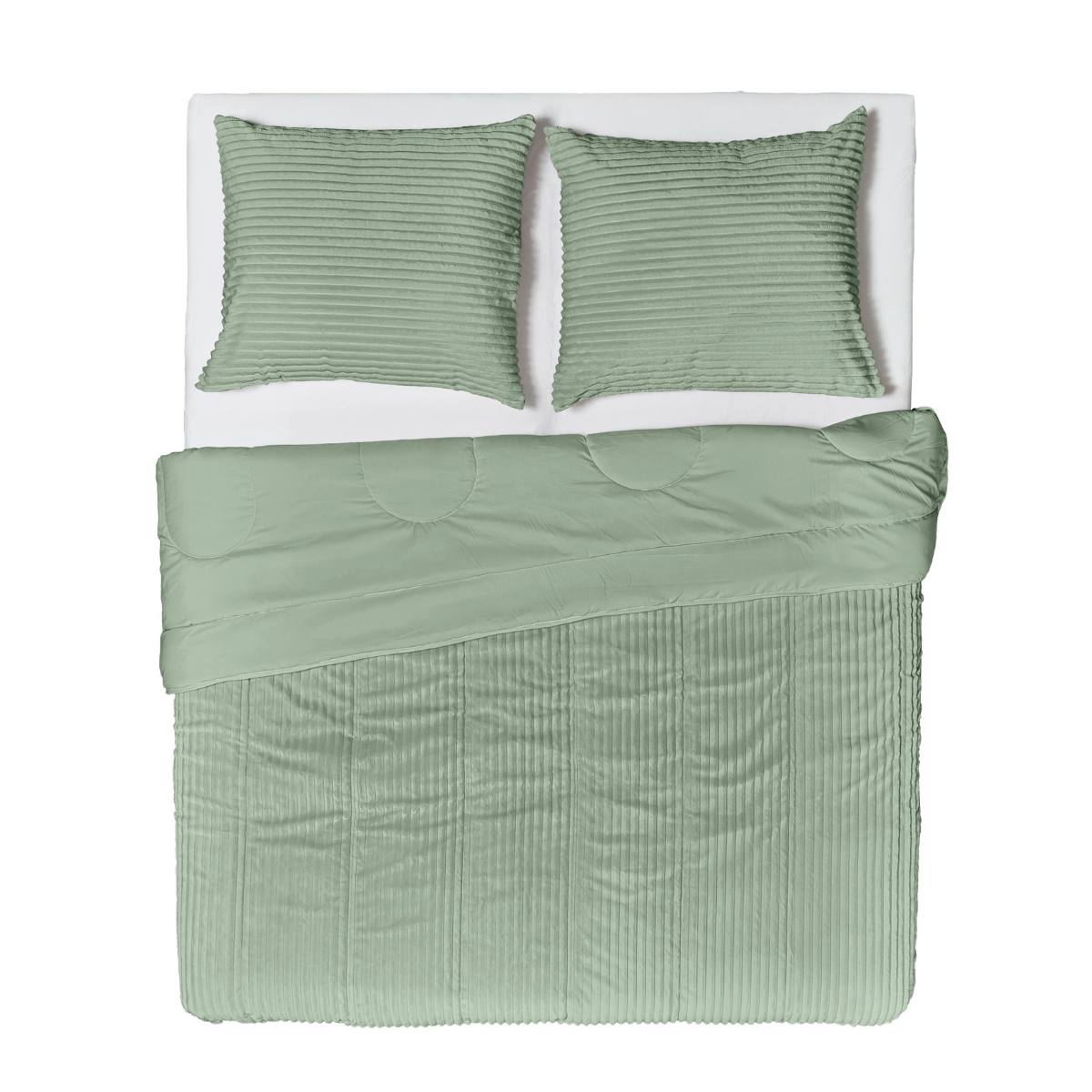 Zelesta Special Teddy Groove Couette - Verte