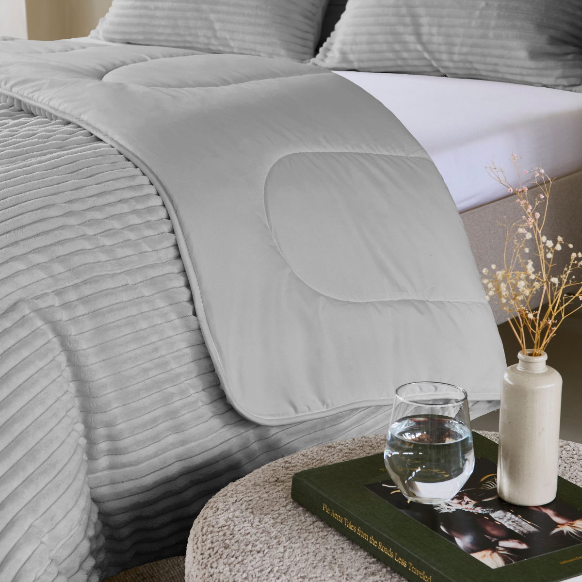 Zelesta Special Teddy Groove Couette - Gris