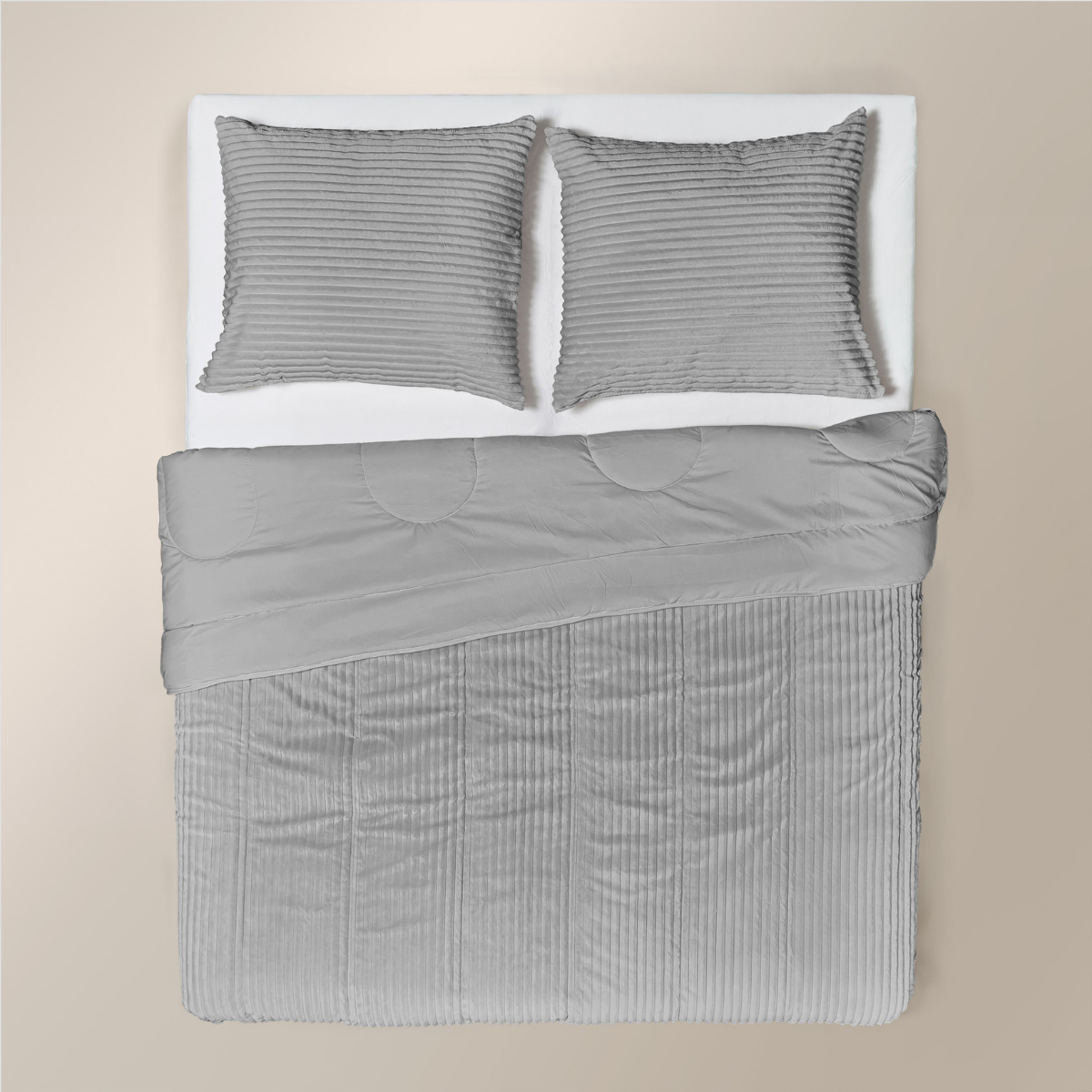 Zelesta Special Teddy Groove Couette - Gris