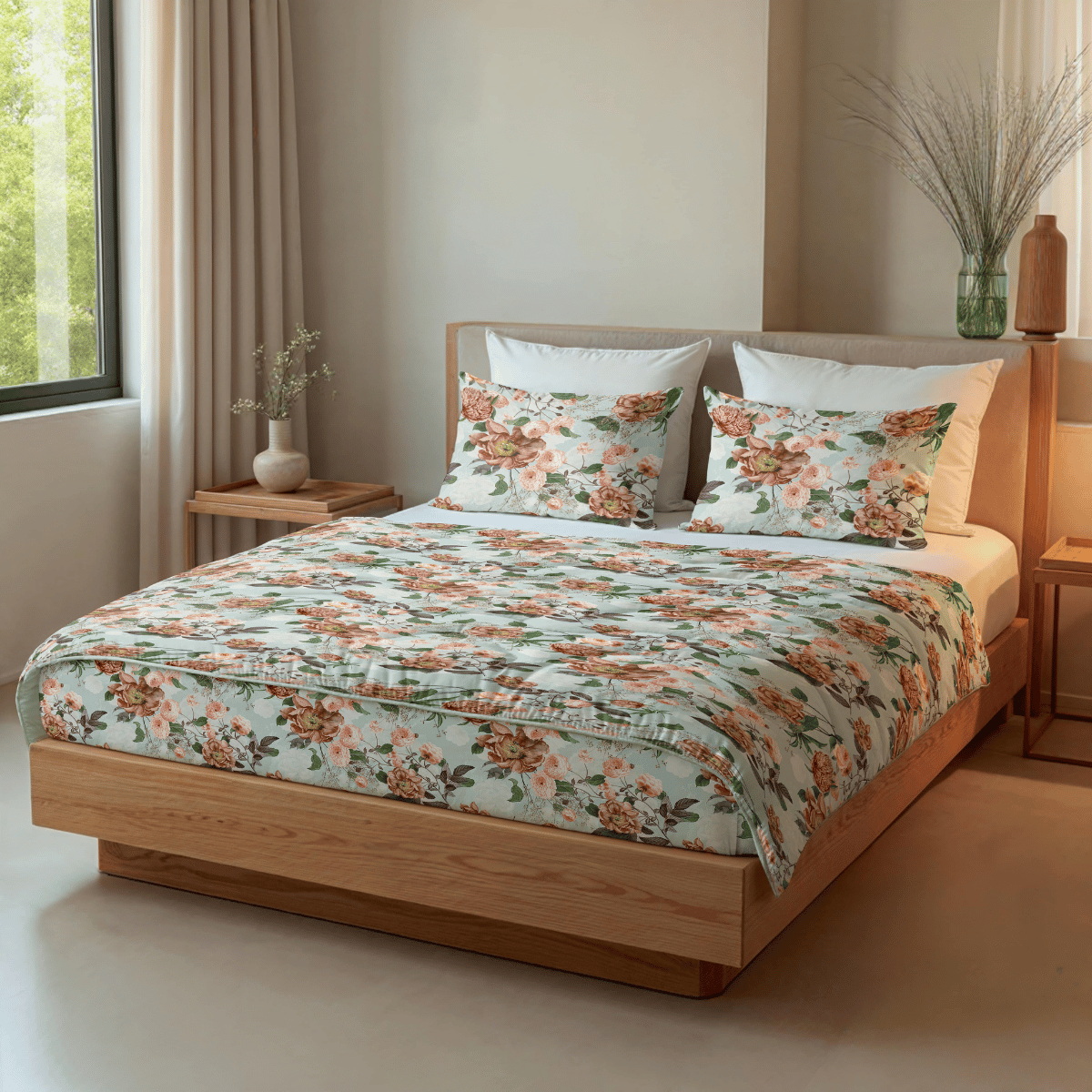 Zelesta Comfort Design Dekbed - Blije Bloem