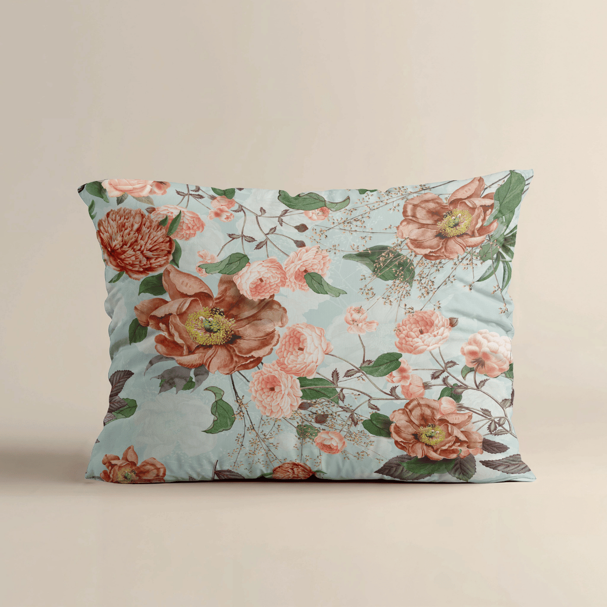 Zelesta Comfort Design Kussenslopen Set Van 2 - Blije Bloem