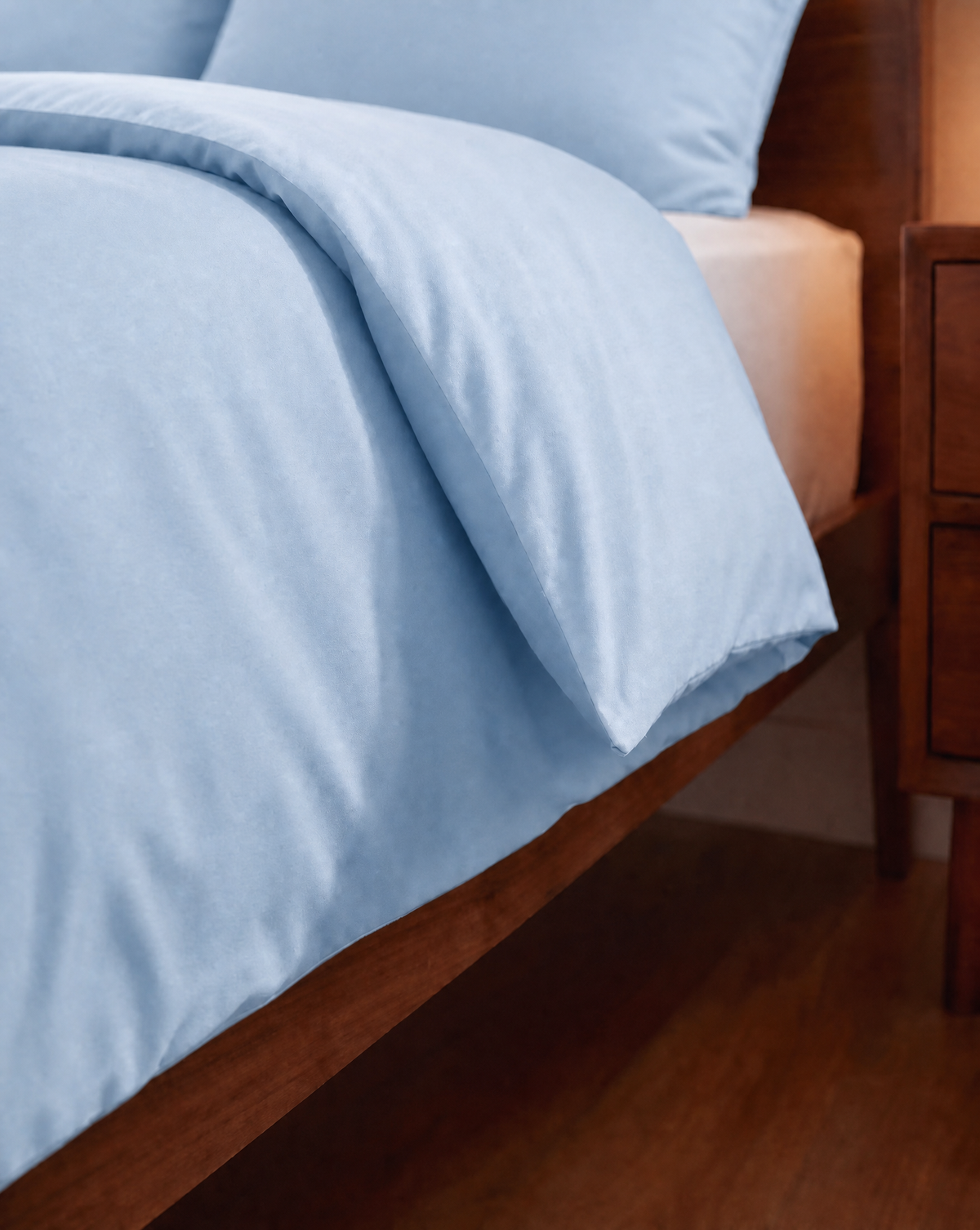 Zelesta Comfort Uni Naadloos Dekbed - IJsblauw