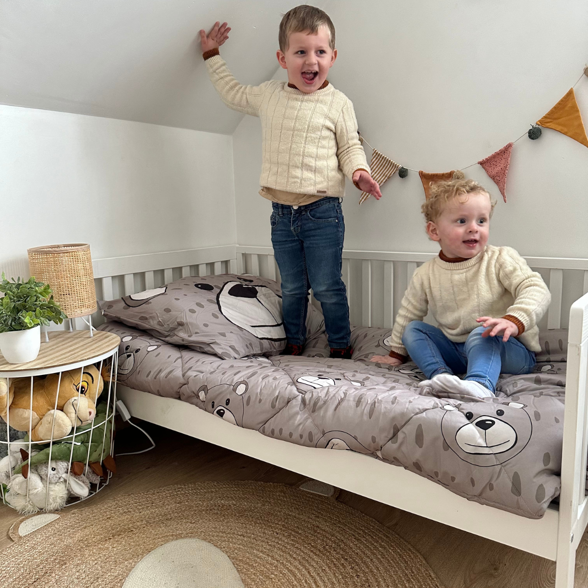 Zelesta Comfort Kids Dekbed - Blije Beer