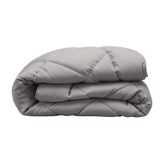 Zelesta Comfort Uni Diamond Duvet - Dark Taupe