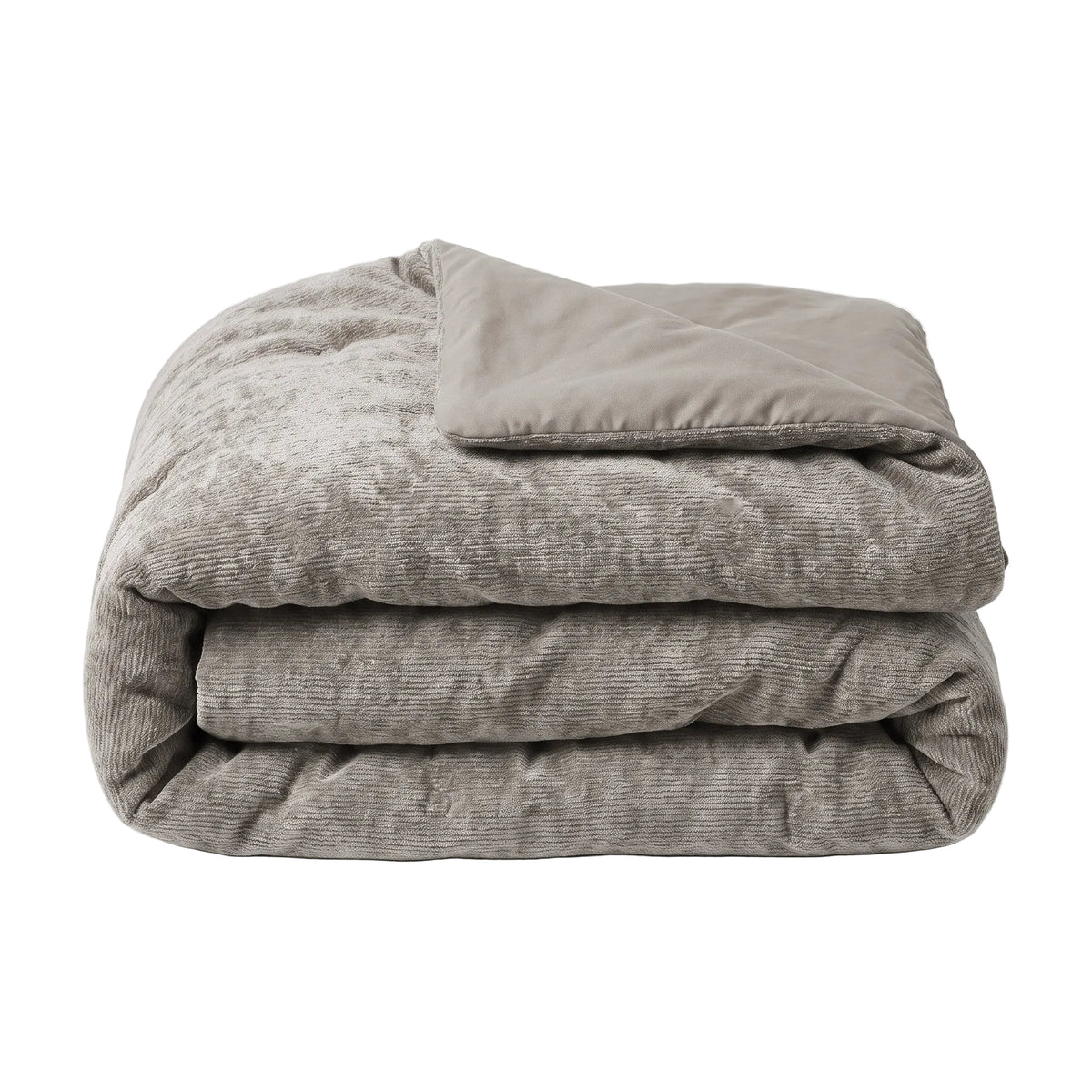 Zelesta Special Jersey Chenille Duvet - Warm Grey