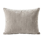 Zelesta Special Jersey Chenille Taies d'oreiller Lot de 2 - Gris métal