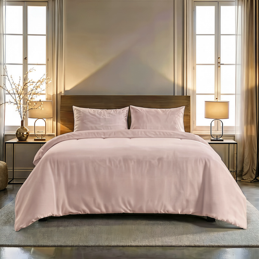 Zelesta Pure Uni Seamless Cotton Duvet - Misty Rose