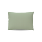 Zelesta Pure Uni Katoenen Kussensloop Set van 2 - Natuurlijk Groen