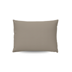 Zelesta Comfort Uni Pillowcase Set Of 2 - Natural Taupe in Natural Taupe, laid flat on a white background