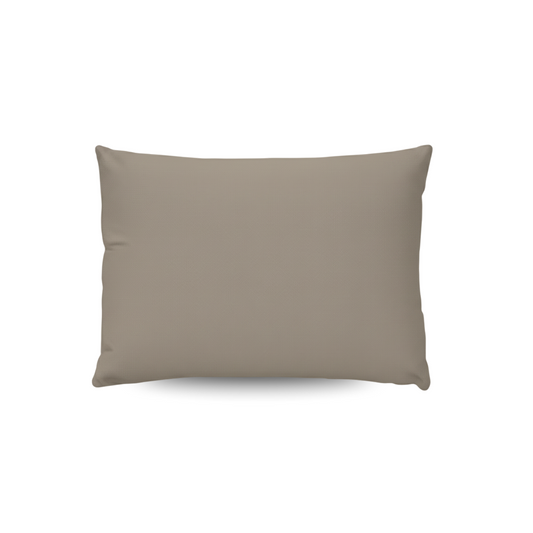 Zelesta Comfort Uni Pillowcase Set Of 2 - Natural Taupe in Natural Taupe, laid flat on a white background
