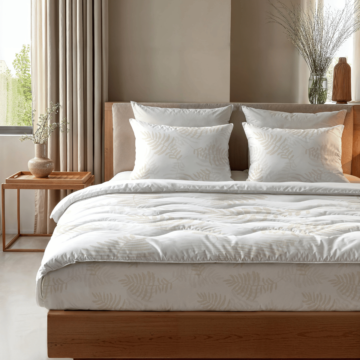Zelesta Comfort Design Dekbed - Eikenbladeren