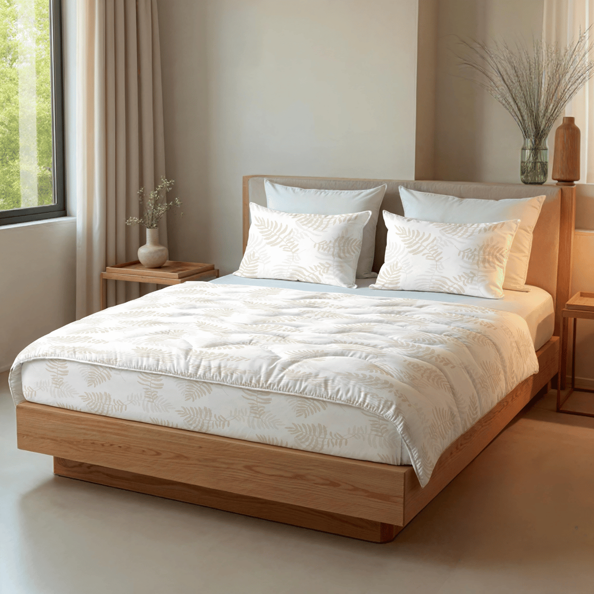 Zelesta Comfort Design Dekbed - Eikenbladeren