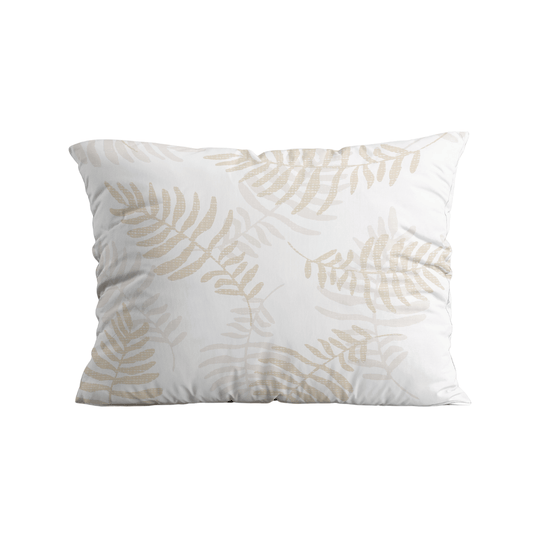 Zelesta Comfort Design Pillowcases Set Of 2 - Oak Leaves featuring the Oak Leaves design, laid flat on a white background