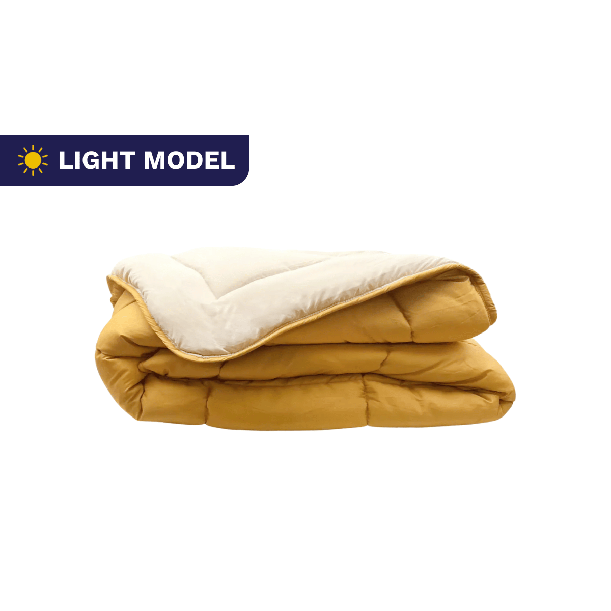 Zelesta Everyday Duo Summer Duvet - Ochre & Linen